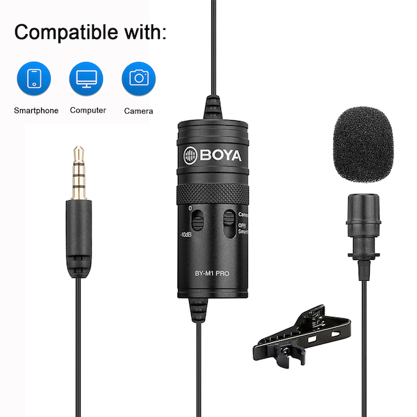 BOYA M1 Pro Microphone (Original Product with 6 months Warranty)