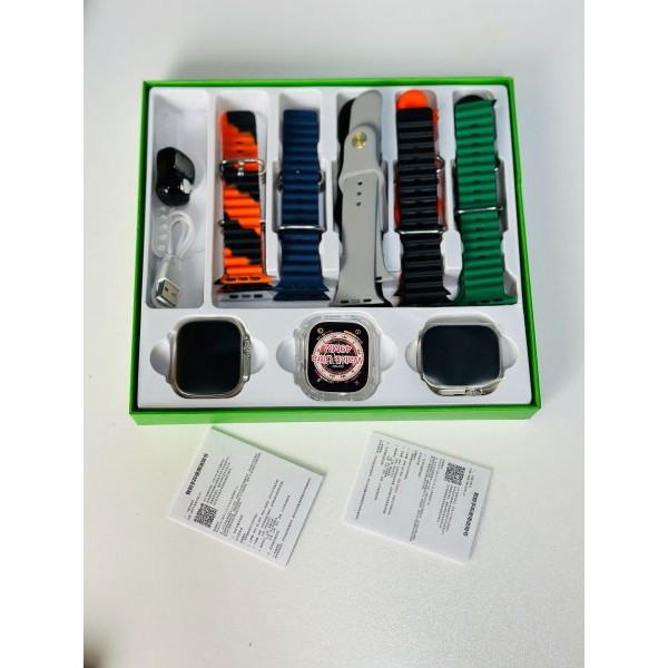 Y70 Ultra Couple Smartwatch With 13 Straps + Digital Tazbi